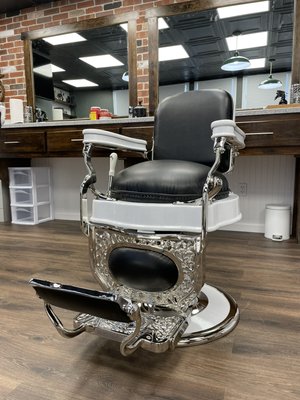 Fully restored 1907 barber chair