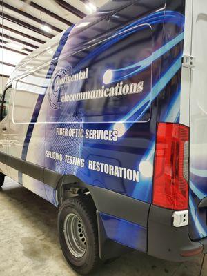 Vehicle wraps make your company car into the coolest billboard on the road.