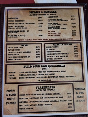 Menu pg 2