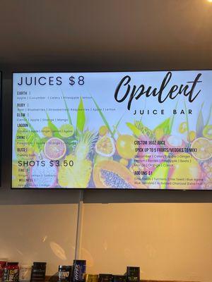 Juice bar 6/23