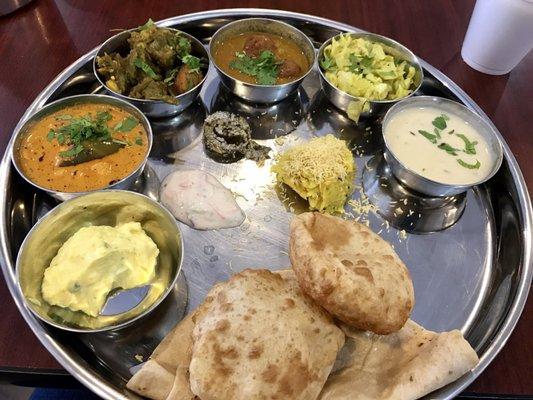 Friday lunch thali