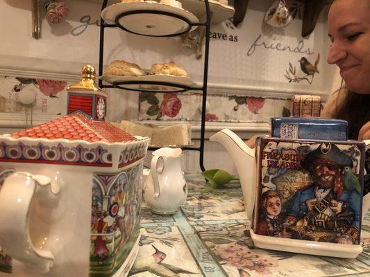 Two teapots and the Duchess tea special