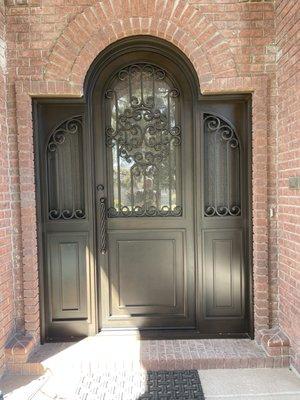 Landmark entry door.