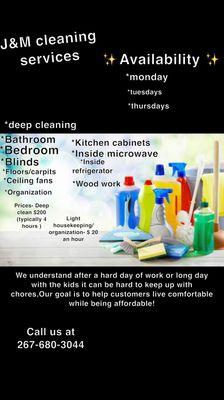 J & M Cleaning