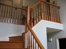 Stair ReCrafting and Railing Replacement in Warrenton, VA.