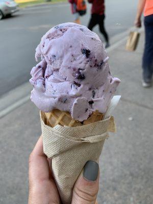 Huckleberry ice cream!