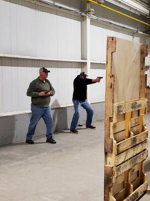 Indoor Airsoft Pistol Shooting Class