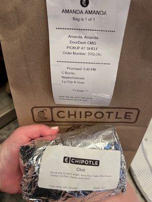 I am begging the store manager to contact me at this point. Every order I get is wrong. I wish there was another chipotle near me.