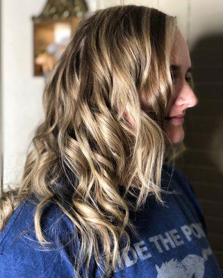 Balayage blonde