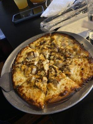 Honey Jerk Chicken Pizza