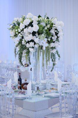 Grand wedding centerpiece