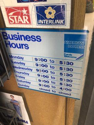 Business Hours