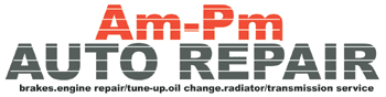 AM-PM Auto Repair Logo