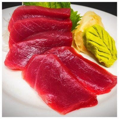 Blue fin tuna sashimi