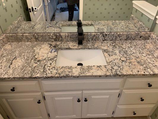 Granite installation