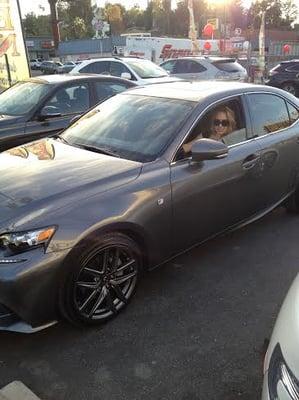 LOVING MY NEW LEXUS IS 250 F SPORT! ;)