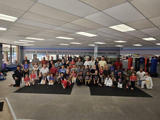 Great participation and attendance for our Father's Day class 2023