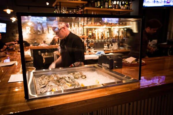 Oyster shuckin'