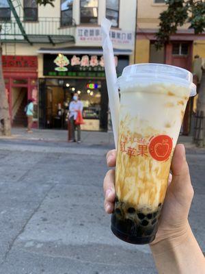 Black sugar Boba Milk Tea