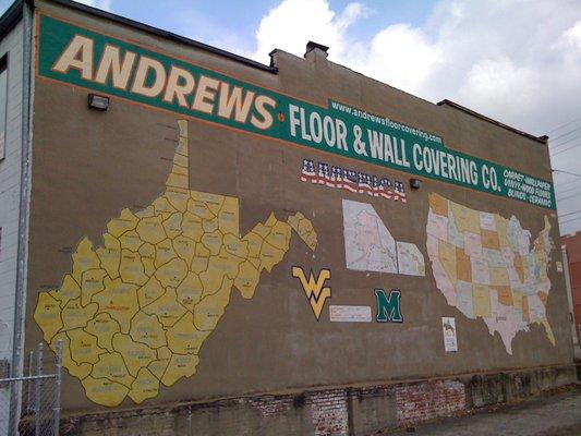 Andrews Floor Covering in the early 1990's