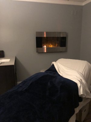 Room I received my facial in