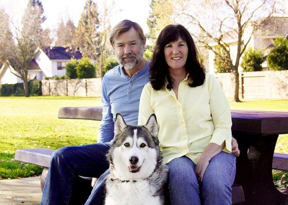 Laurie, Ron and Makana