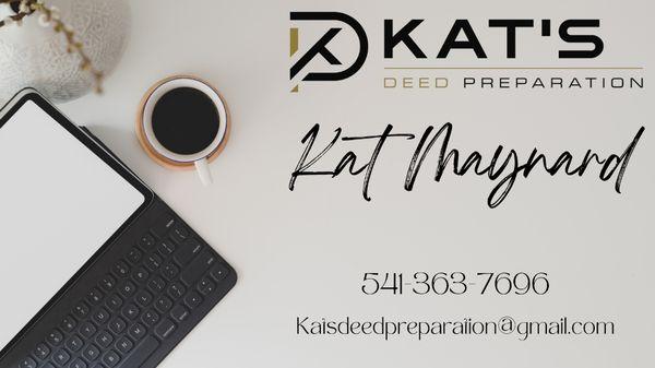 Official logo, I love it! Deed Service in Klamath County and serving all of Oregon