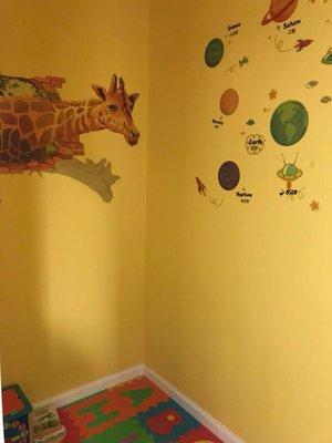 our kid's area