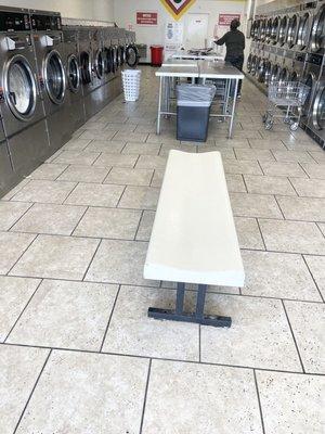 Laundromat is really clean