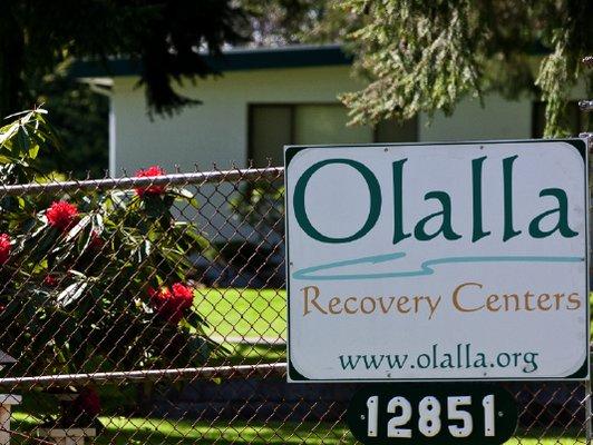 Olalla Guest Lodge, our residential treatment center is located in a serene, wooded setting.