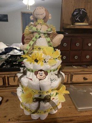 Diaper cake