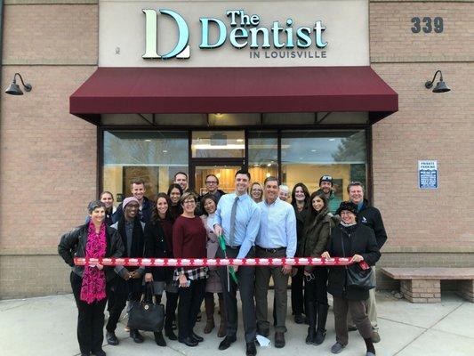 Ribbon cutting ceremony!