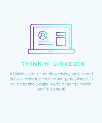 A LinkedIn profile that showcases your skills and achievements to recruiters and professionals.