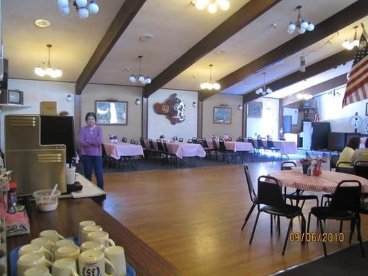 Partial view of ballroom