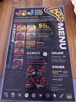 Food menu