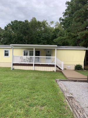 Mobile Home. Porch, Roof, Plumbing, Electrical.