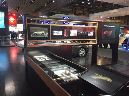 PROJECT + META: Contibuted as a technical design and Project manager for this premium Mazda exhibit display