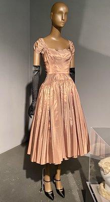 Iridescent Silk Taffeta Evening Dress by Hattie Carnegie - c. 1950, United States - The Museum at FIT