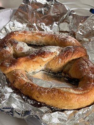 Sour cream and onion pretzel