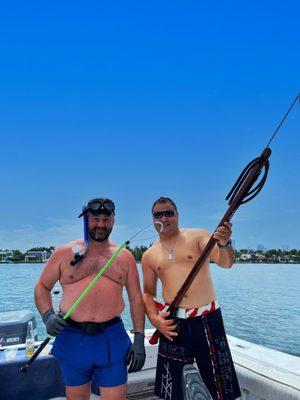 Spearfishing