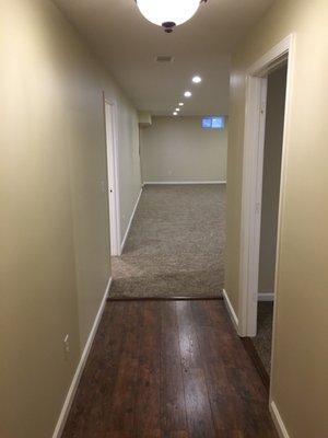 Basement finish