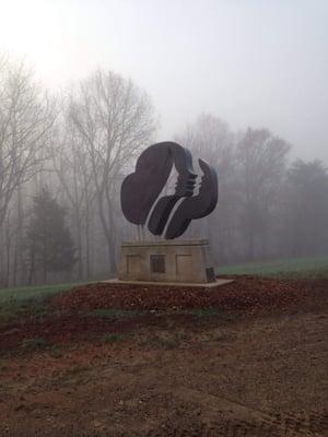 Home to the world's largest GS Trefoil sculpture!