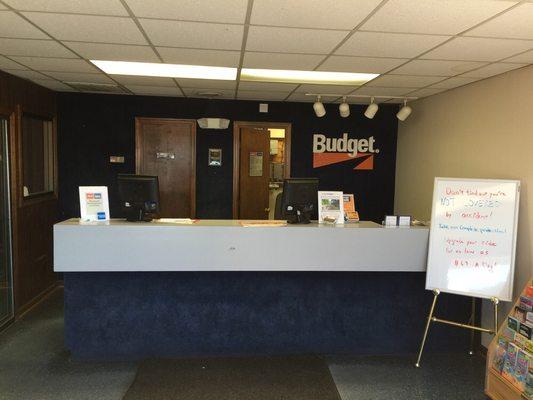 Budget car and truck office