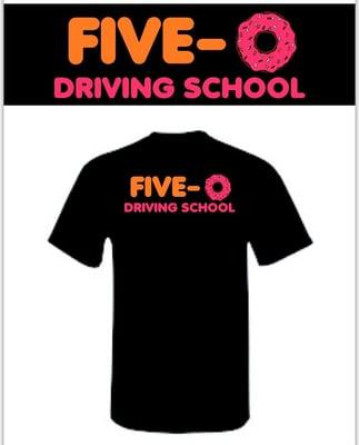 Are very popular FIVE-O doughnut T-shirt. Only $10 each!