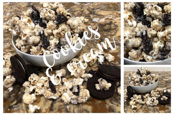 Cookies n cream popcorn