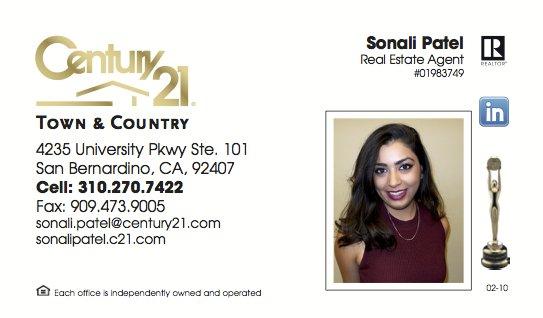 Sonali Patel - CENTURY 21 Town & Country