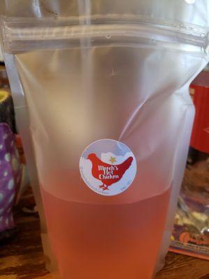 Pink lemonade Kool-aid...Flavor of the month