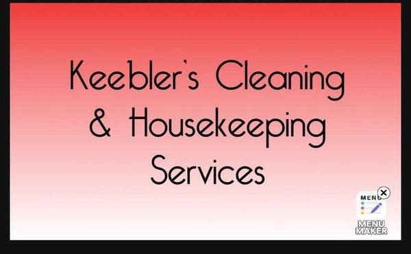 Keebler’s Cleaning & Housekeeping Services