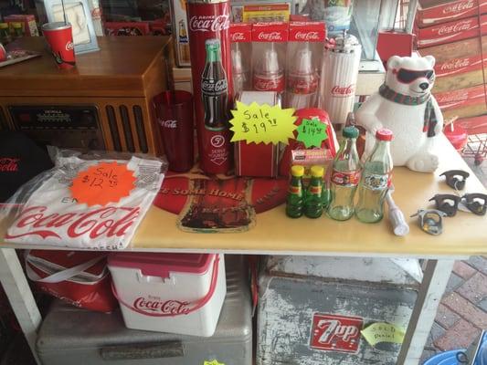 Lots of Vintage Coca Cola Items.