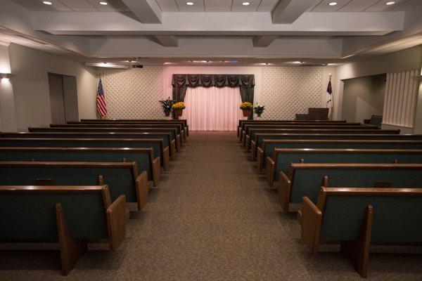 Spacious chapel